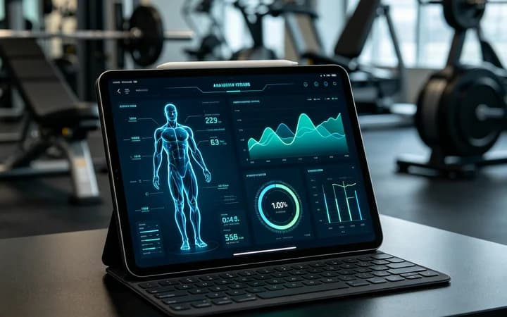 NextBody member report dashboard
